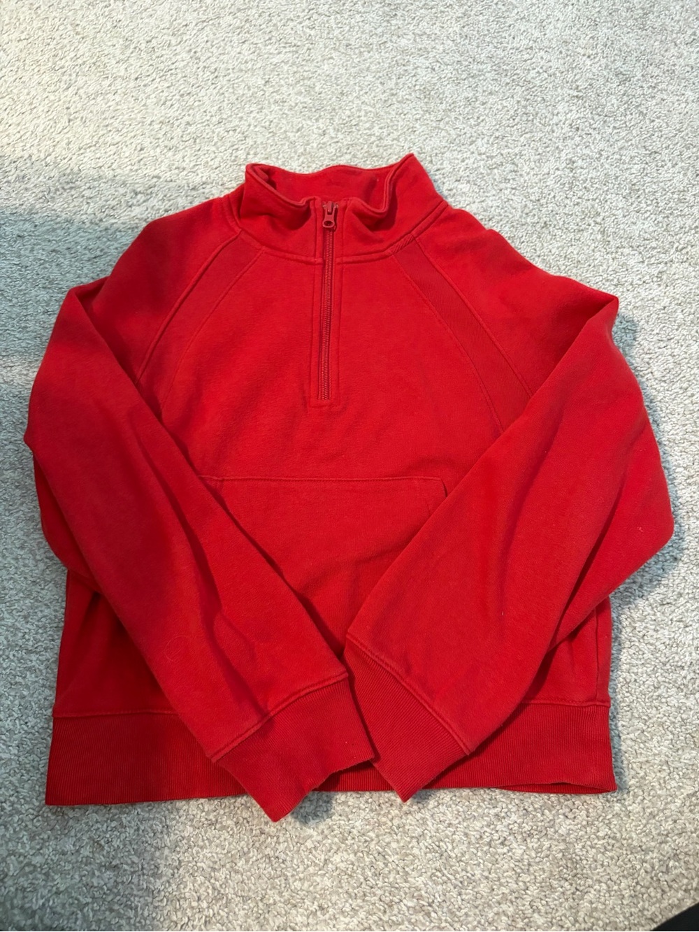 GAP Kids Bright Red Fleece Pullover